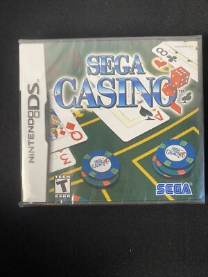 Sega Casino Video Game Nintendo DS 2005 Brand New Factory Sealed 11 Games - Image 1 of 4