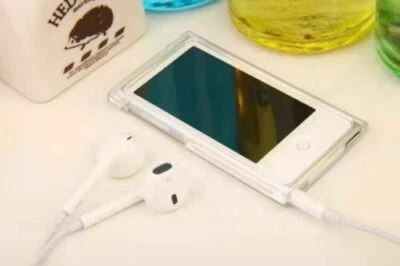 Transparent Hard Plastic Crystal Clear Case for iPod nano 7th & 8th Generation - Image 1 of 4