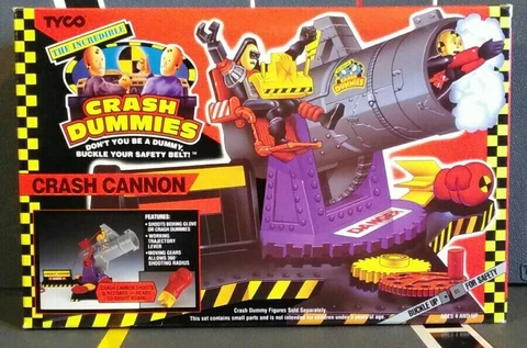 Vintage Tyco Incredible Crash Dummies 1992 Crash Cannon  MISB!  Factory Sealed! Cover