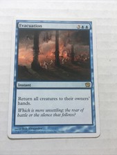 [1x] 9th Edition Rare - NM, English - Evacuation MTG Magic