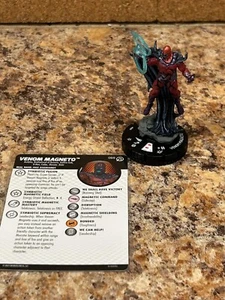 Heroclix Avengers Fantastic Four: Empyre set Venom Magneto #069 Chase w/card - Picture 1 of 2
