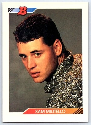 1992 Bowman Sam Militello New York Yankees #21 - Image 1 of 2