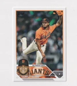 (10) Camilo Doval 2023 TOPPS SERIES 1 BASE CARD LOT #262 SAN FRANCISCO GIANTS - Picture 1 of 1