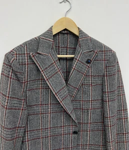 Lardini Wool Cotton Nylon Silk Blazer Jacket Sport Coat IT50 fit M - Picture 1 of 10