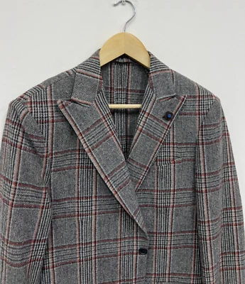 Lardini Wool Cotton Nylon Silk Blazer Jacket Sport Coat IT50 fit M - Image 1 of 4