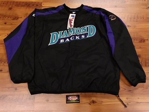 Arizona Diamondbacks Majestic Authentic Collection Pullover Jacket Men’s XL BNWT Cover