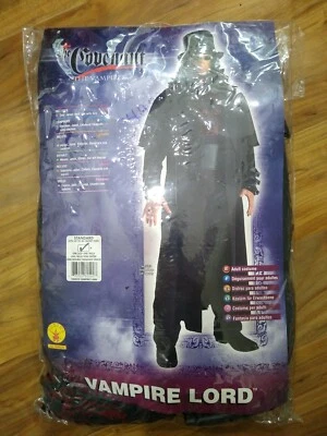 Vampire Lord Costume Adult Medium To 44 Gothic Victorian Dress-up Halloween  - Image 1 of 4