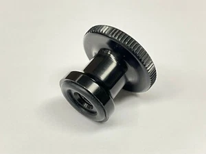 Air Filter Nut 5/16-18 Aluminum Anodized Black IMCA Modifieds Late Models - Picture 1 of 4