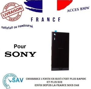 Cache Batterie Vitre Arrière Sony XZ F8331 - Noir - Photo 1 sur 1