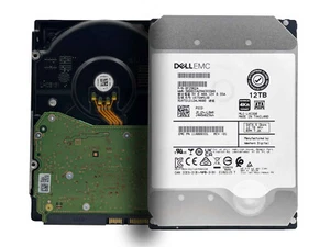 Disque dur d'entreprise DELL / HGST 12 To HUH721212ALN600 7200 tr/min 256 Mo SATA 6,0 Go/s 3,5" - Photo 1/5