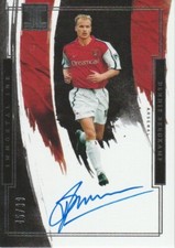 Dennis Bergkamp Impeccable Immortal Ink On-Card Auto 45/99.