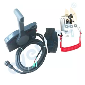 703-48203 caja de control remoto cable empuje de 7 pines para motor fueraborda Yamaha - Imagen 1 de 7