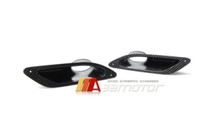 Conductos de ventilación de refrigeración de freno de parachoques delantero de fibra de carbono para BMW F80 M3 / F82 M4 GT4 - Imagen 1 de 5