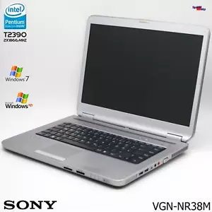 Sony Vaio VGN-NR38M PCG-7134M Notebook Laptop Windows 7 XP 2GB 250GB WLAN 15.4 " - Picture 1 of 11