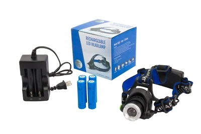 Фара, супер яркие светодиодные фары 18650 USB перезаряжаемые Miki D Gear - Изображение 1 из 4