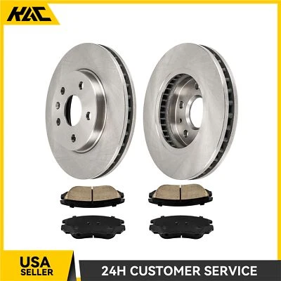 6Pcs Front Brake Rotors & Ceramic Brake Pads For Buick Lacrosse Regal 2011-2016 - Image 1 of 4