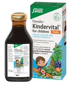 Kindervital for Children Fruity Formula 250ml (Floradix) - Picture 1 of 2