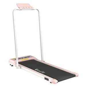 Everfit Treadmill Electric Walking Pad Under Desk Home Gym Fitness 380mm Pink - Picture 1 of 5