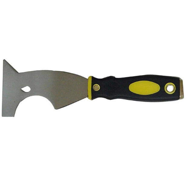 Raspador de pintura 6 en 1 agarre suave martillo extremo removedor de uñas Foto 1 de 1