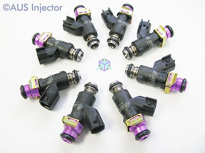 Set of 8 AUS Injectors 450 cc fit CORVETTE CHALLENGER CHARGER RAM GT500 [E8-0] - Image 1 of 4