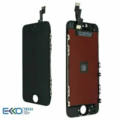 Original Display für iPhone 5S / SE LCD Retina HD Touchscreen Glas Ref. Schwarz - Bild 1 von 4