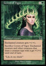 Magic the Gathering MTG Crown of Vigor (253) Onslaught   NM