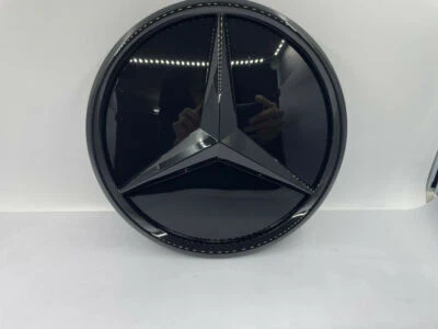 Convex Star Emblem Front Grille Badge For Mercedes-Benz E Class 16-20 - Image 1 of 4