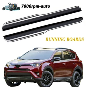 Side Steps Runing Boards Fits for RAV4 2013-2018 Nerf Bar Pedals - Foto 1 di 8
