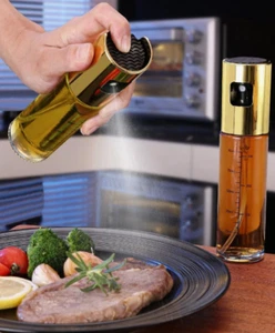 Oil Sprayer for Cooking, Olive Oil Sprayer Mister, 100ml Oil Spray Bottle - Picture 1 of 9