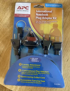 APC International Notebook Plug Adapter Kit INPA3 - NEW worldwide - Picture 1 of 2