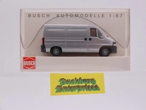 Busch 47350 Citroen Jumper Normaldach silber metallic in OVP 1:87 187787 - Bild 1 von 2