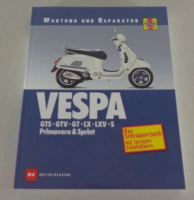 Reparaturanleitung / Wartung Piaggio Vespa GTS GTV GT LXV S Primavera & Sprint - Bild 1 von 2