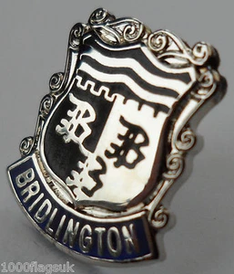 Bridlington Town Crest Pin Badge - Picture 1 of 1