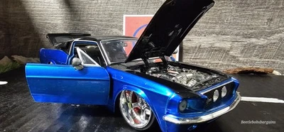 Jada Big Time Muscle 1967 Shelby GT-500KR 1:24 Scale Diecast Car NO BOX - Image 1 of 4