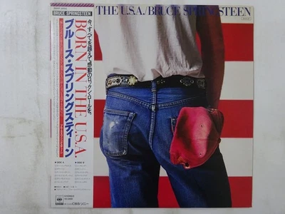 Bruce Springsteen Born in The USA CBS/Sony 28AP 2850 Japan  VINYL LP OBI - Image 1 of 3