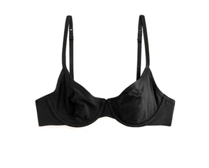Victoria Secret Dream Angels Push Up Wicked Smooth Without Padding Bra 34D Black - Picture 1 of 5