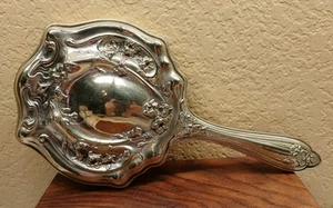 Amazing Collectible 1900's Hand Mirror on Germany Silver Metal - Picture 1 of 22
