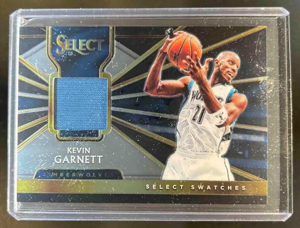 2018-19 Select Kevin Garnett Jersey #SS-KG Timberwolves - Image 1 of 2