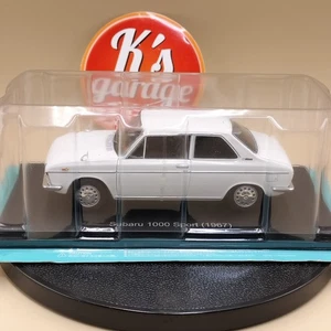 Hachette 1/24 Subaru 1000 Sport 1967 White diecast model japan - Picture 1 of 8