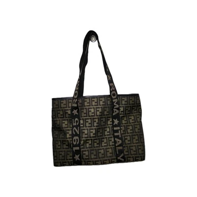Fendi Zucca Canvas Tote Bag Nice Collector Bag With Lots Of Storage Space - Image 1 of 4