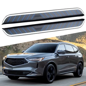 2Pcs Running Boards Side Steps Nerf Pedals Bar Fits For Acura MDX 2022 2023-2025 - Picture 1 of 9