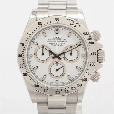 Rolex Cosmograph Daytona 116520 SS SS AT White Dial - Image 1 of 4
