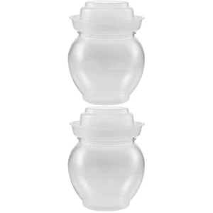 Tarros de cocina de almacenamiento de 2 unidades de kimchi para decapado con tapa hermética - Imagen 1 de 12