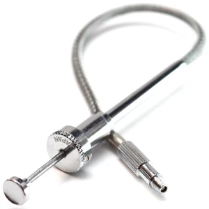 All Metal 8" Shutter Release Cable for 35mm 120 Film SLR Rangefinder TLR Camera - Picture 1 of 7