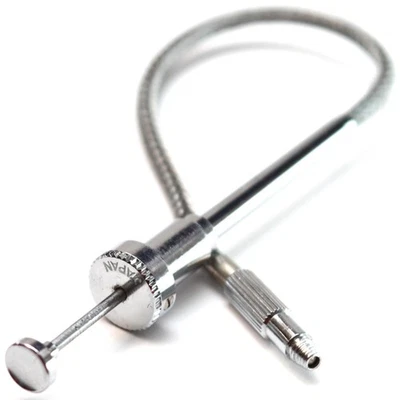 All Metal 8" Shutter Release Cable for 35mm 120 Film SLR Rangefinder TLR Camera - Image 1 of 4