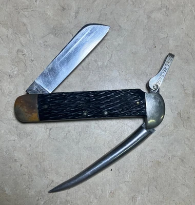 De Estate-Vintage Schrade-Cuchillo Plegable Walden Yachtsman-¡Muy bonito! Foto 1 de 4