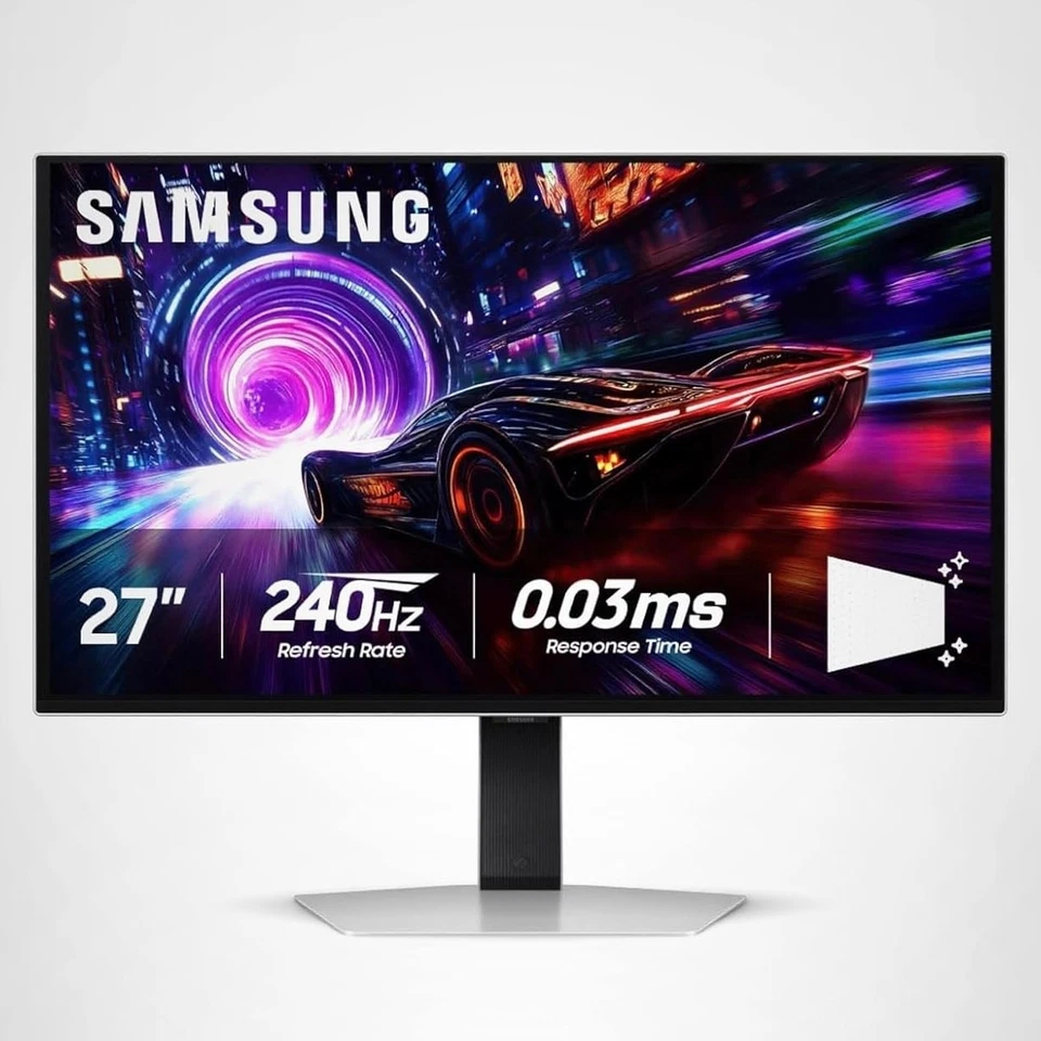 Samsung 27" Odyssey OLED G8 G81SF 4K 240Hz Gaming Monitor NEW SEALED Quick Ship! - Image 1 of 1