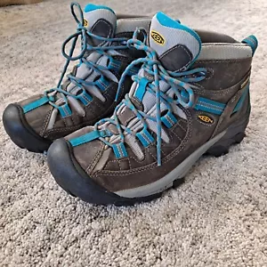 Keen Boots Womens 9.5 Targhee II Hiking All Weather Waterproof Leather Walking - Picture 1 of 13