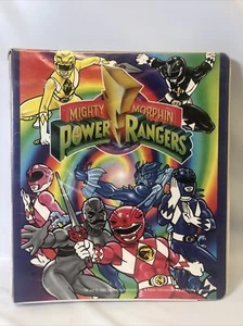1993 Mighty Morphin Power Rangers Binder - Used, No Cards Or Pages - Great Cond. - Picture 1 of 10