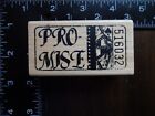 PROMISE TICKET Art Queen of Spades Rubber Stamp by NOSTALGIQUES